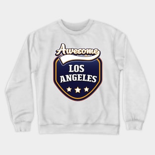 Los Angeles travel logo Crewneck Sweatshirt